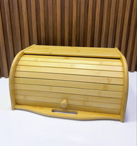 Boîte à Pain Bambou – Design Naturel & Couvercle Coulissant 1