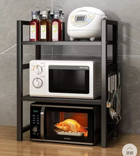 Étagère de Cuisine Réglable pour Micro-Ondes – Gain de Place & Organisation Intelligente 3