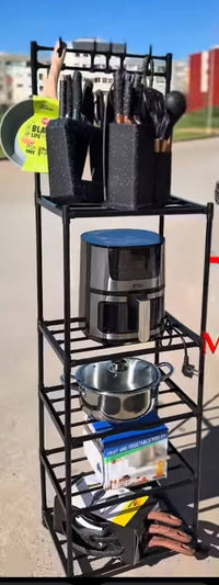 Étagère Aluminium 5 Niveaux – Rangement Cuisine & Maison 4