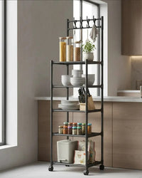 Étagère Aluminium 5 Niveaux – Rangement Cuisine & Maison 2