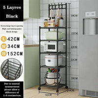 Étagère Aluminium 5 Niveaux – Rangement Cuisine & Maison 5